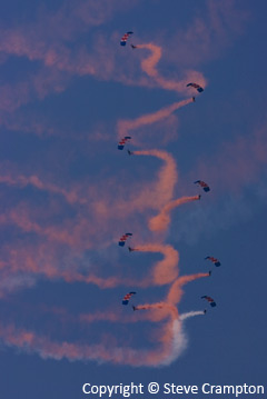 RAF Falcons Parachute Display Team