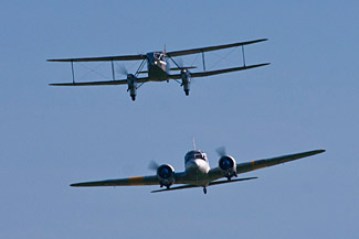 Anson and Dragon Rapide