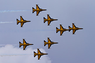 Korean Air Force Black Eagles T-50
