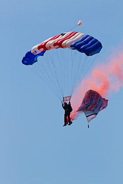 RAF Falcons parachute display team
