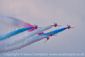 RAF Arerobatic Display Team - the Red Arrows