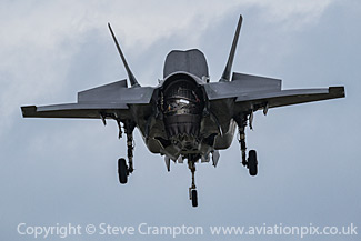 Lockheed Martin F-35B Lightning II in the hover