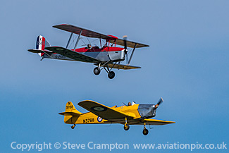 De Havilland Tiger Moth and Miles Magister