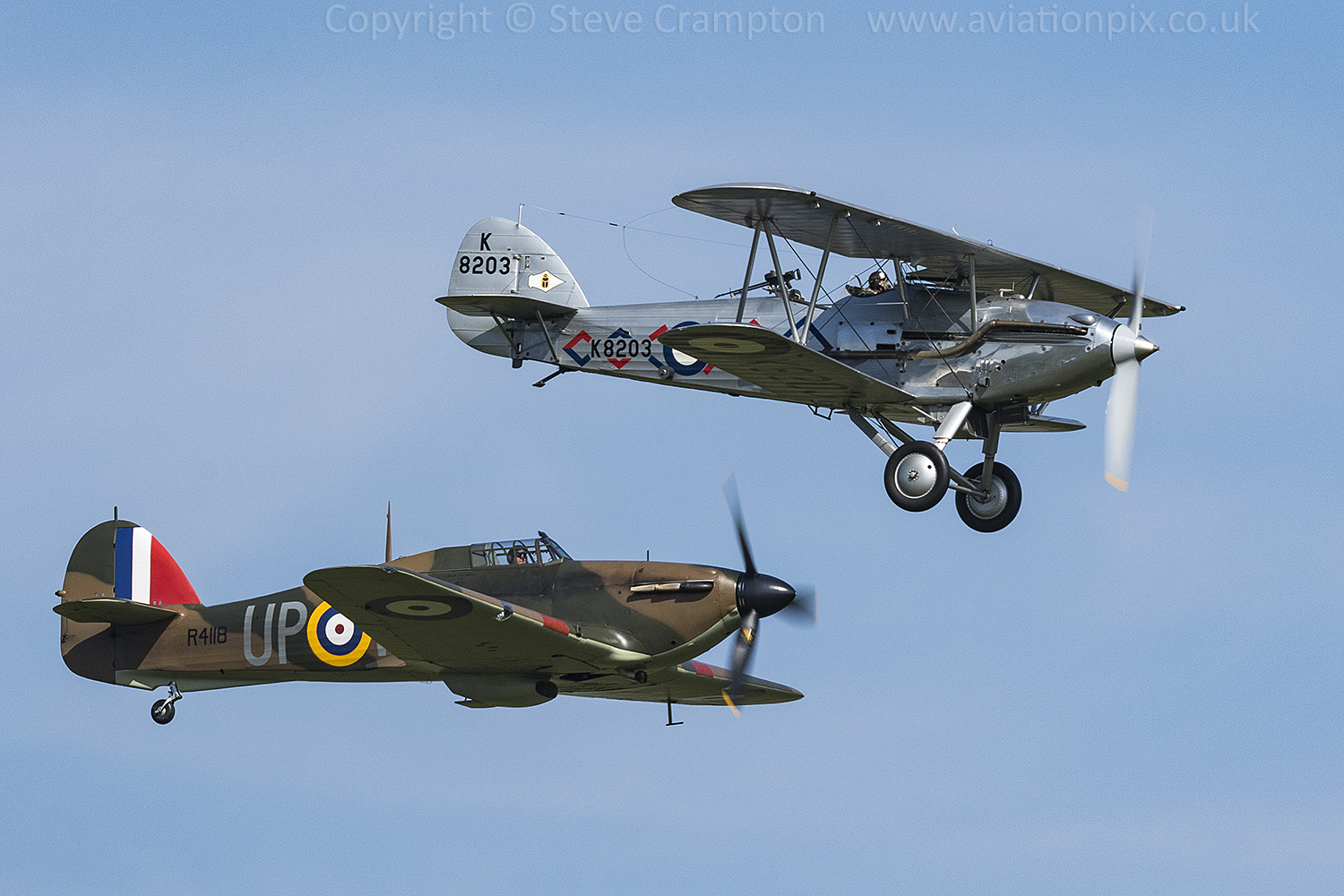 Hawker Hurricane and Demon