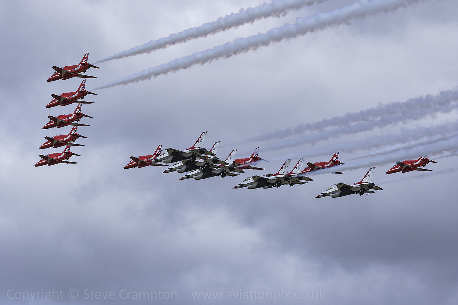 Thunderbirds and Red Arrows