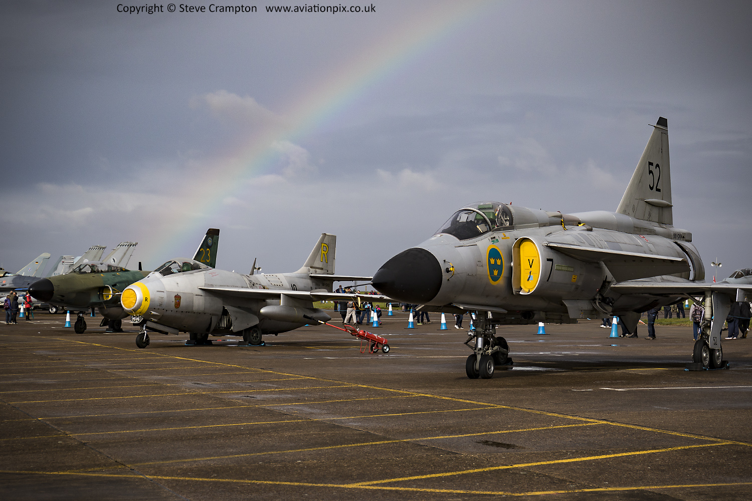 SAABs, Lansen, Tunnan, Viggen
