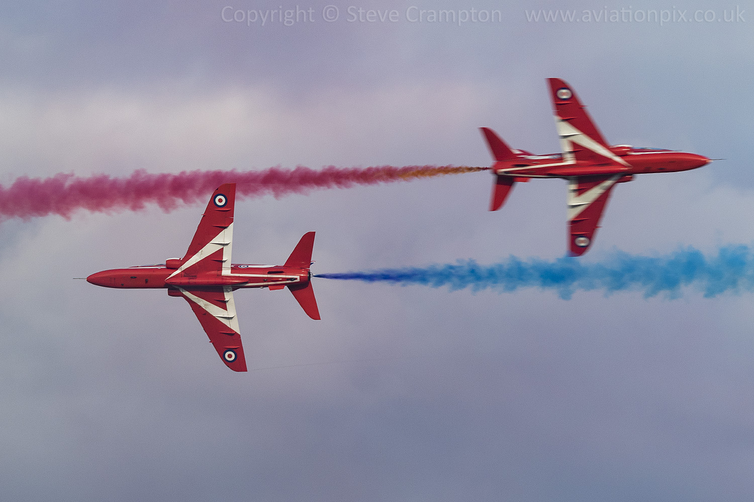 Red Arrows Synchro Pair