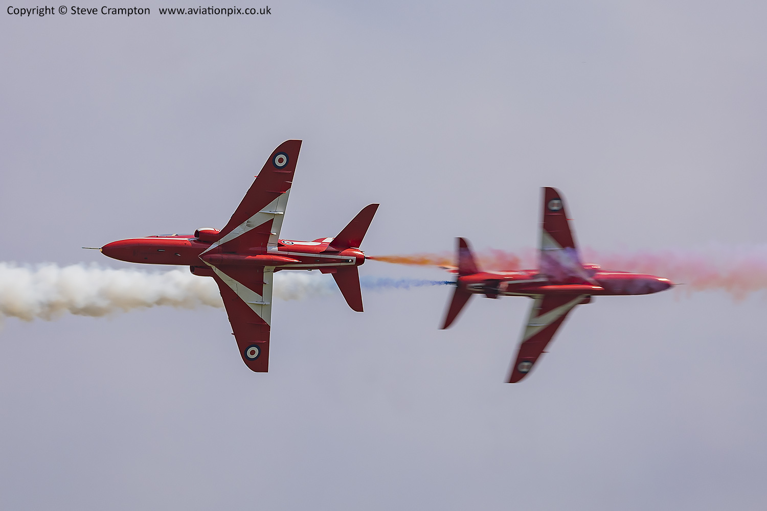 Red Arrows Synchro Pair