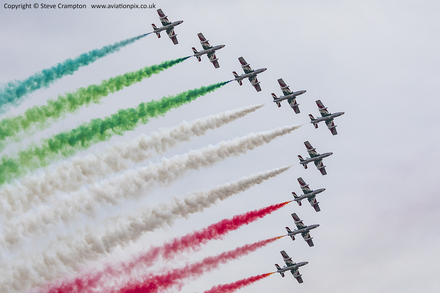Aermacchi MB-339 (Frecce Tricolori, Italian AF)