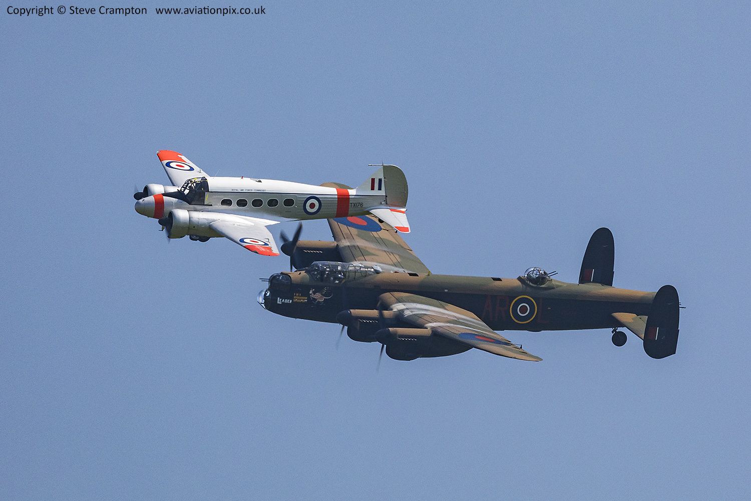Avro Lancaster and Avro Anson