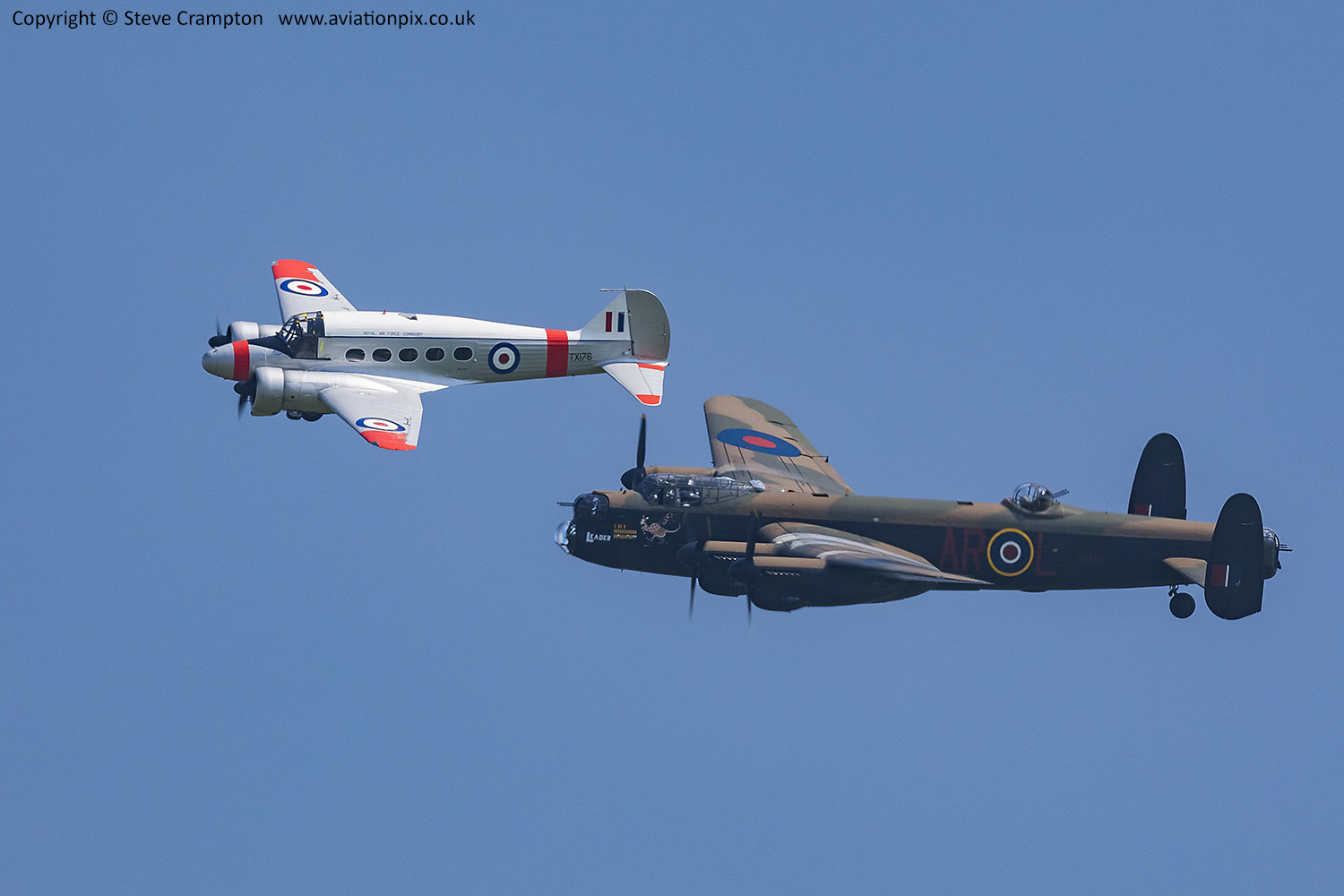 Avro Lancaster and Avro Anson