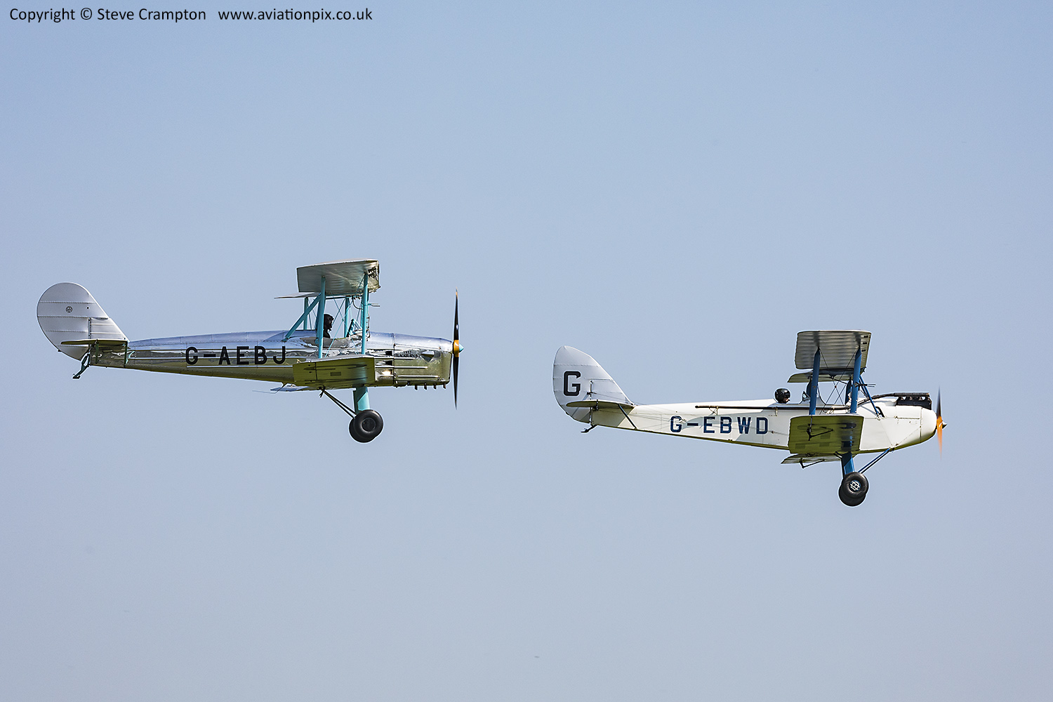 Blackburn B2 and De Havilland DH60X Moth