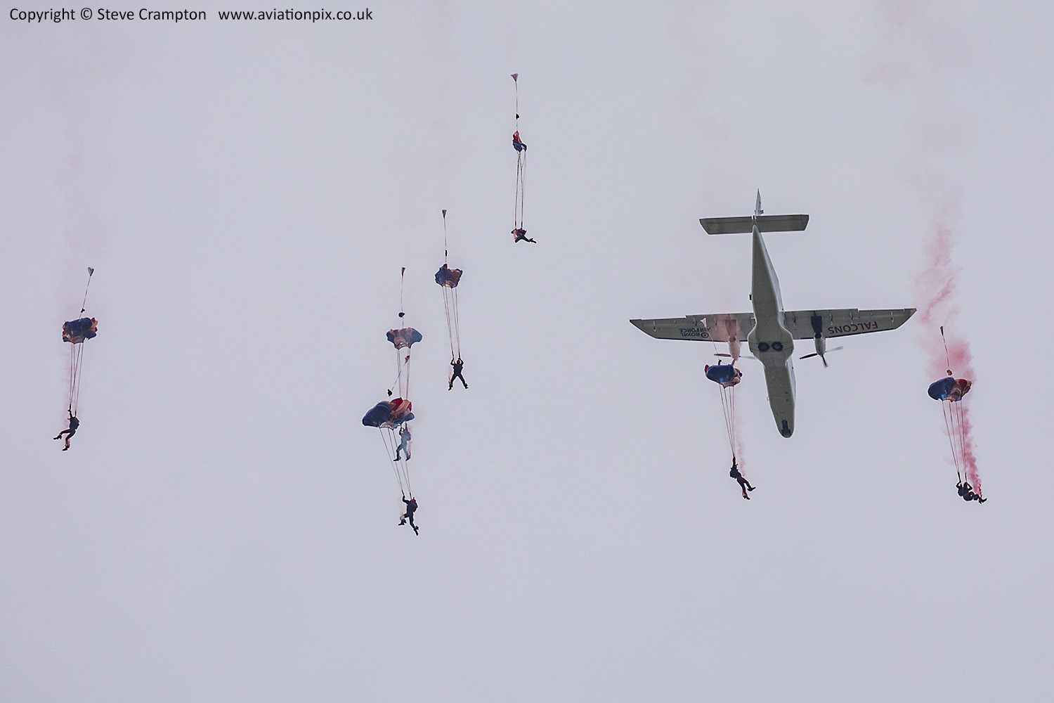RAF Falcons Parachute Display Team
