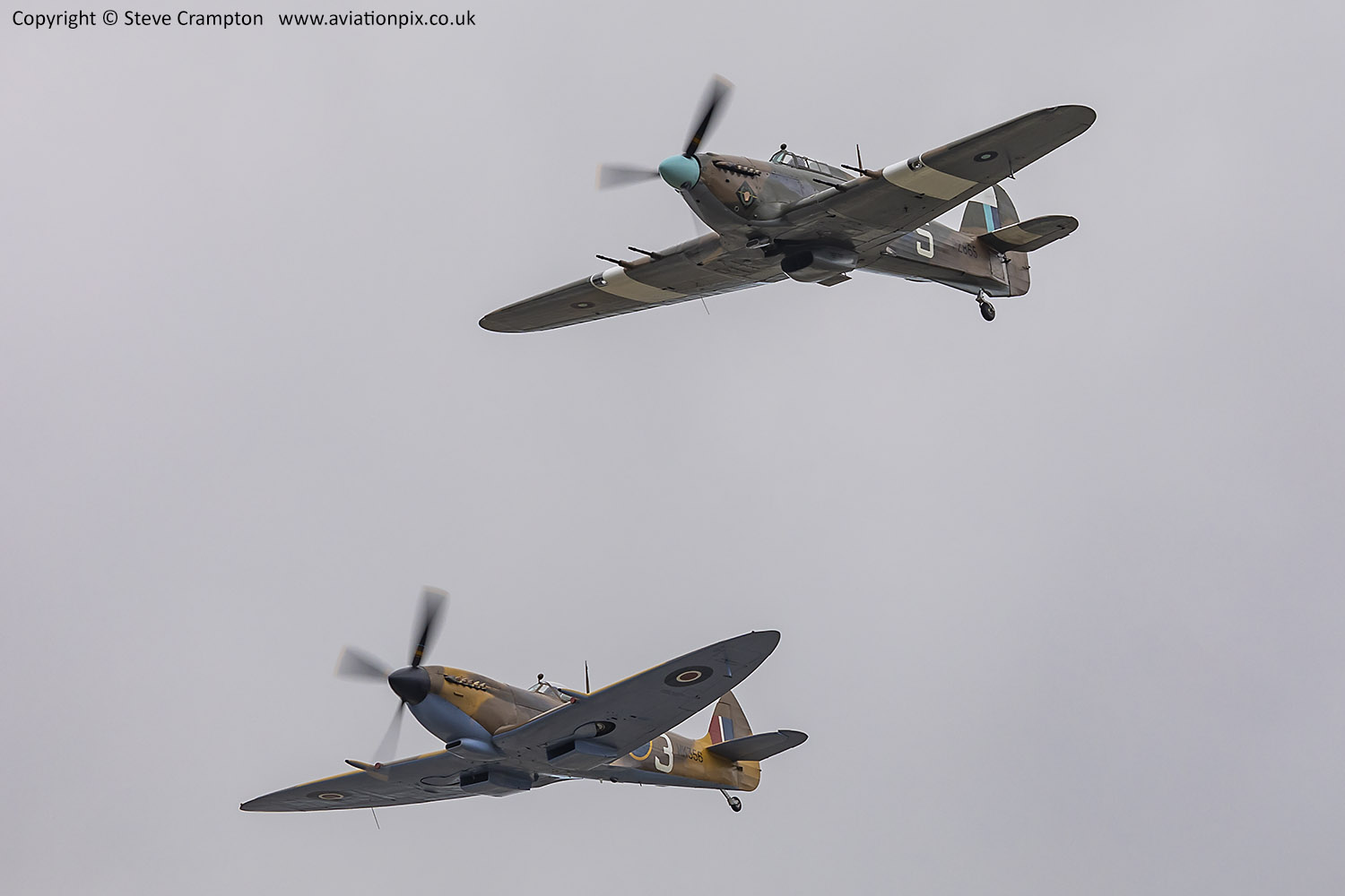 BBMF Hurricane and Spitfire