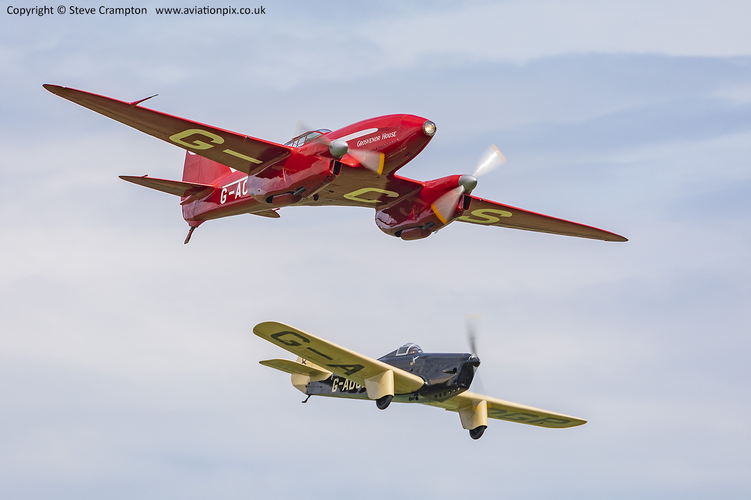 DH.88 Comet and Miles Hawk Speed Six
