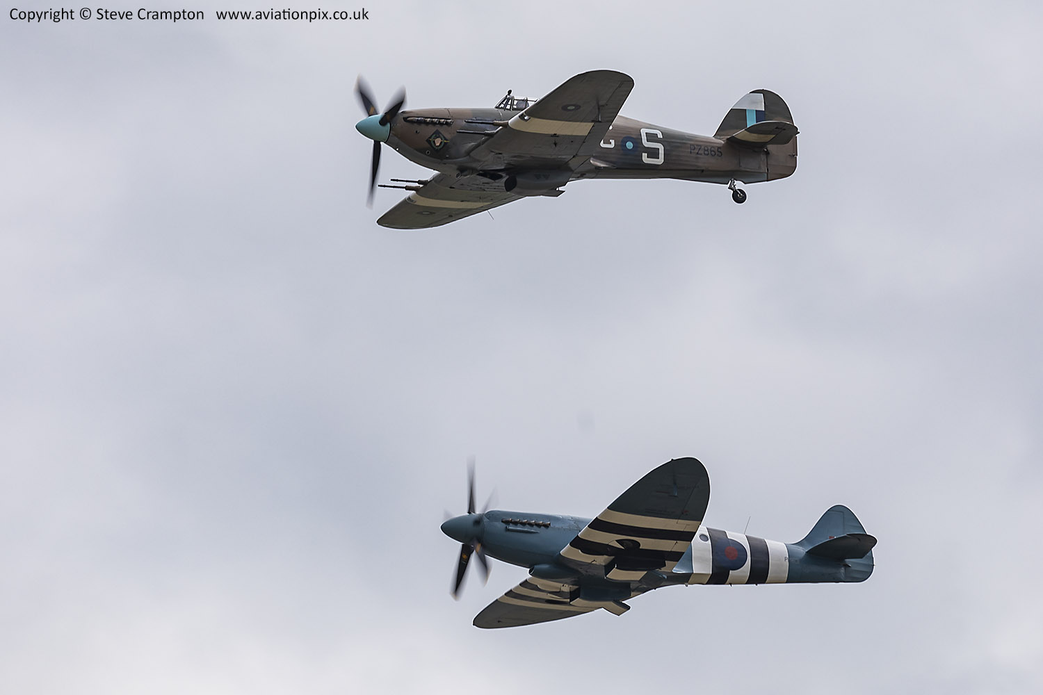 BBMF Hurricane and Spitfire