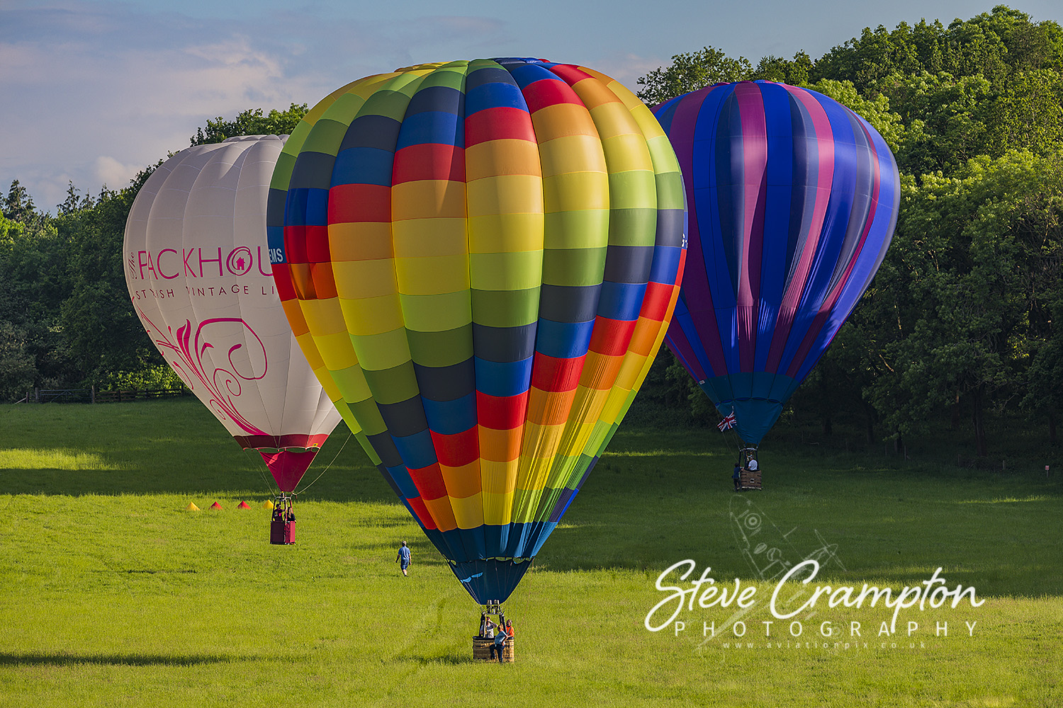 Hot air balloons