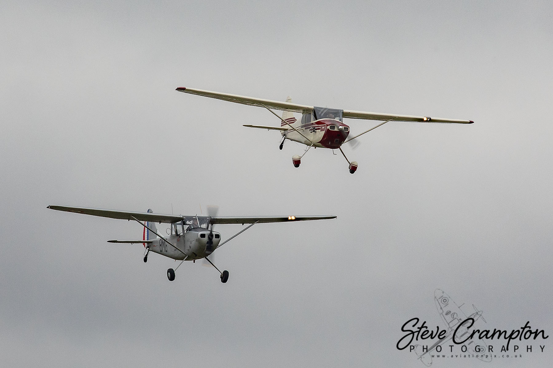 Cessna O-1E Bird Dog & Cessna 170B