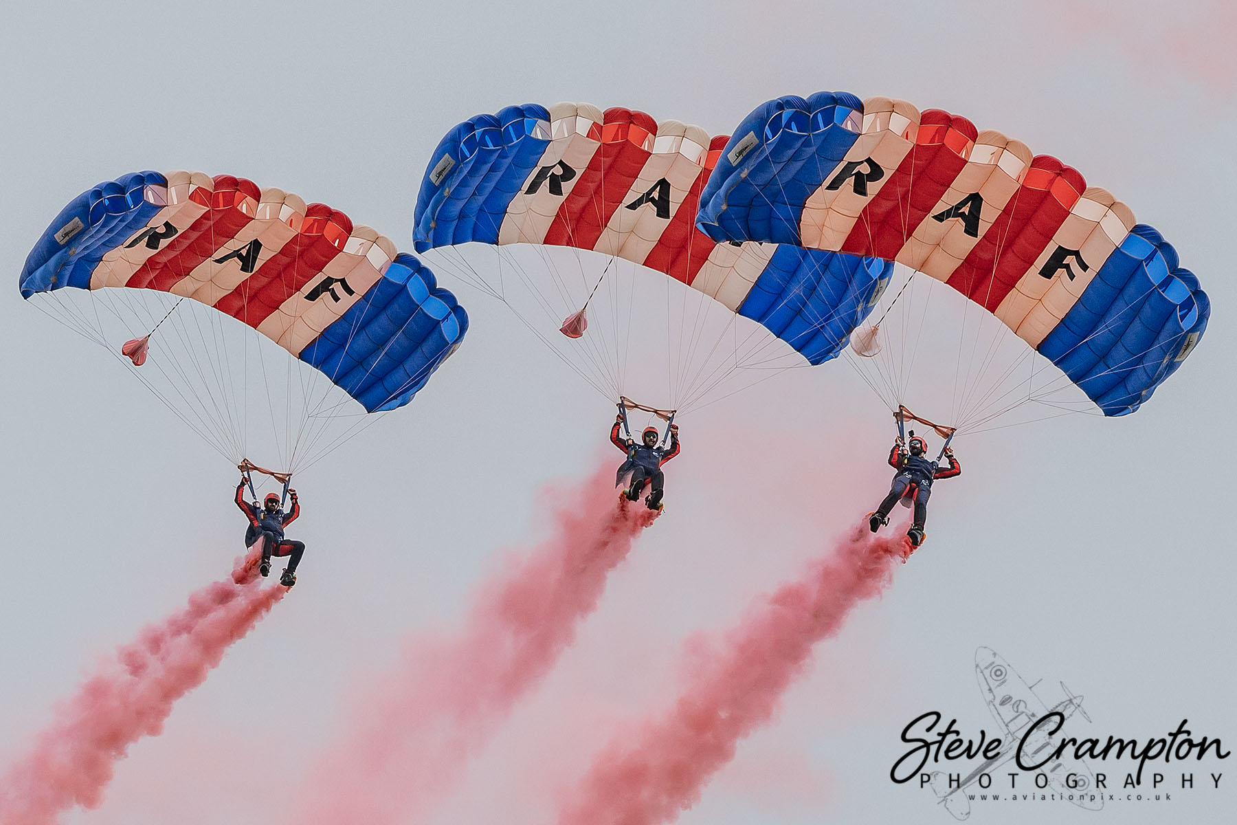 RAF Falcons parachute display team