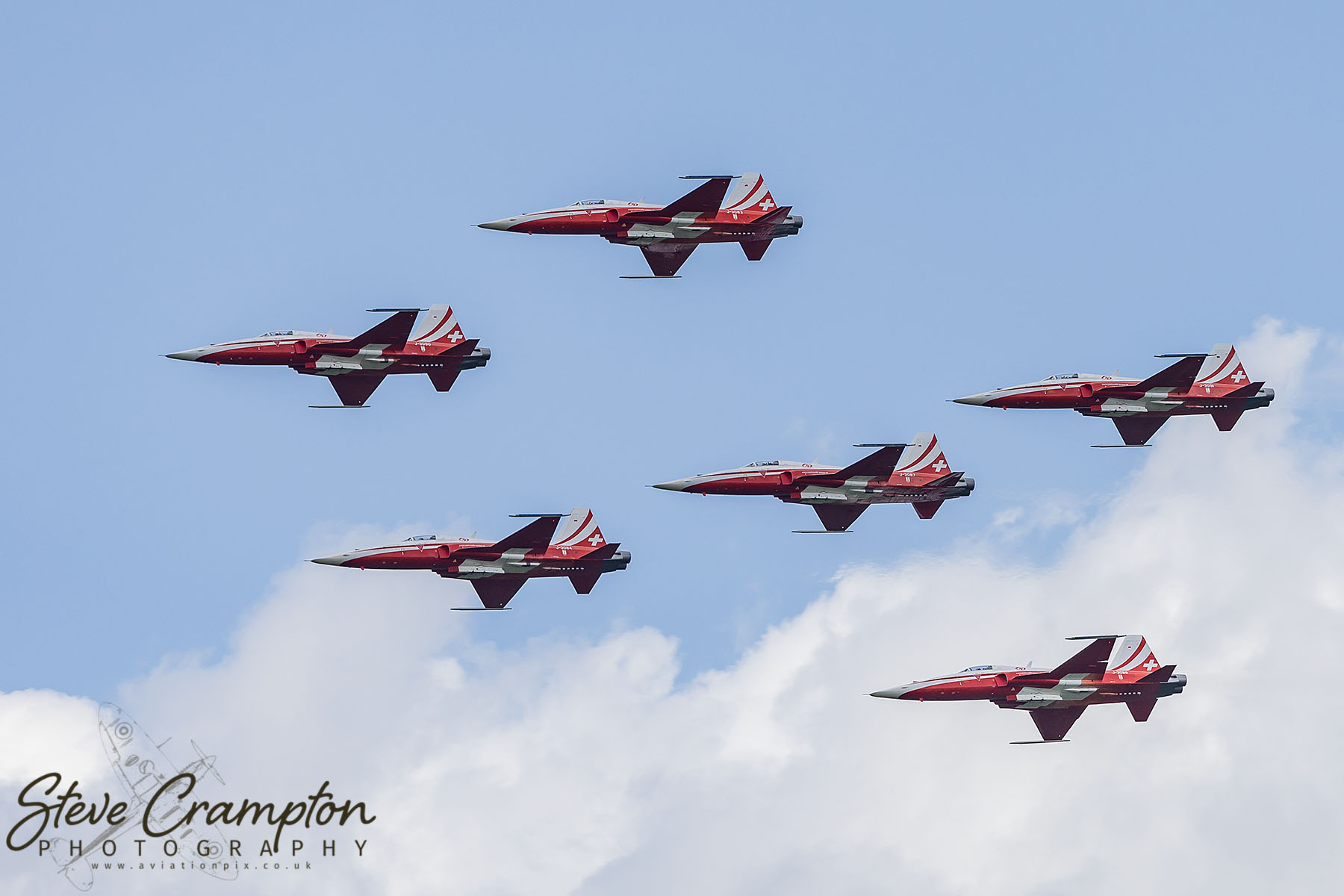 Northrop F-5E Tiger, Patrouille Suisse, Swiss Air Force