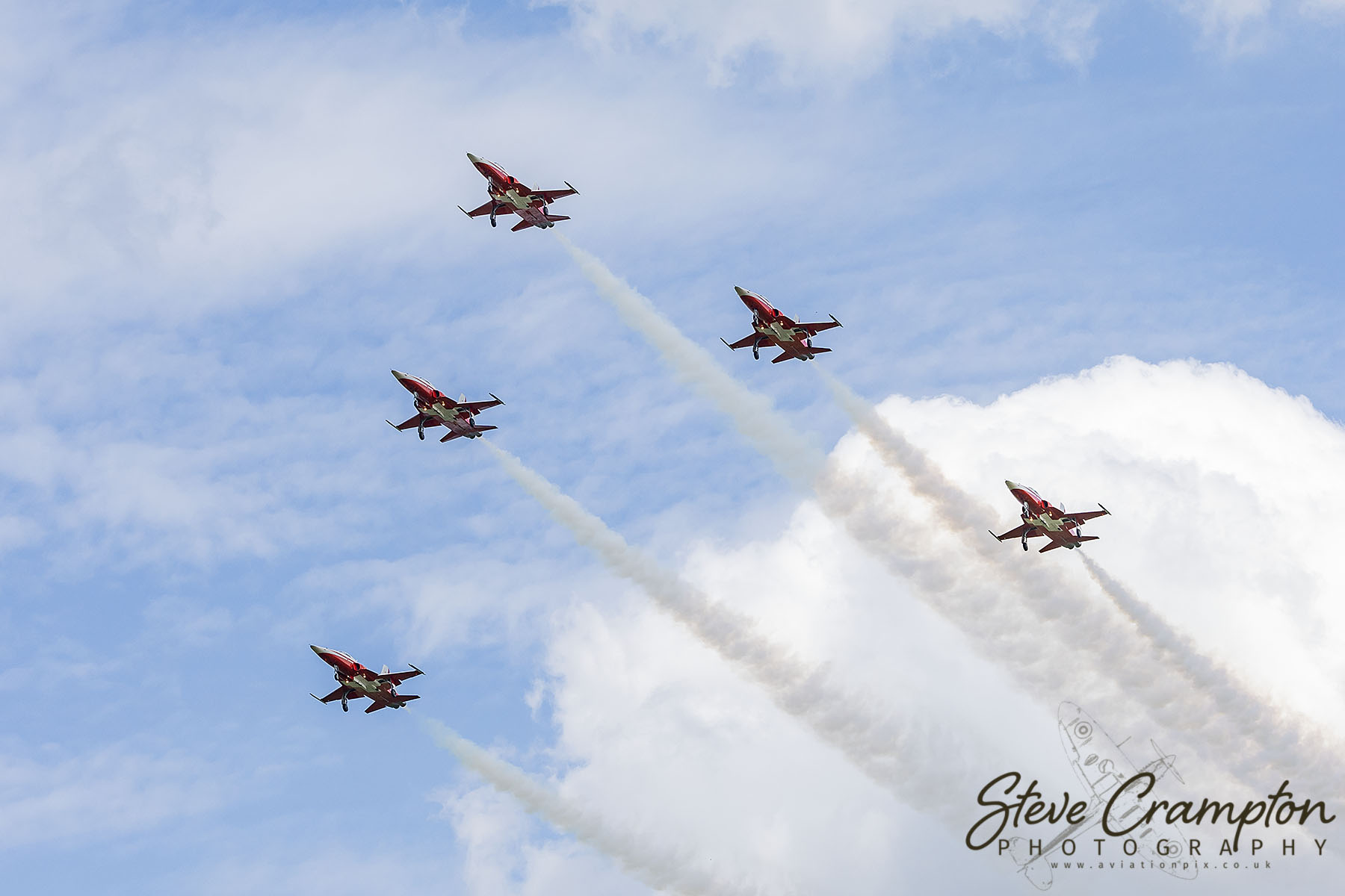 Northrop F-5E Tiger, Patrouille Suisse, Swiss Air Force