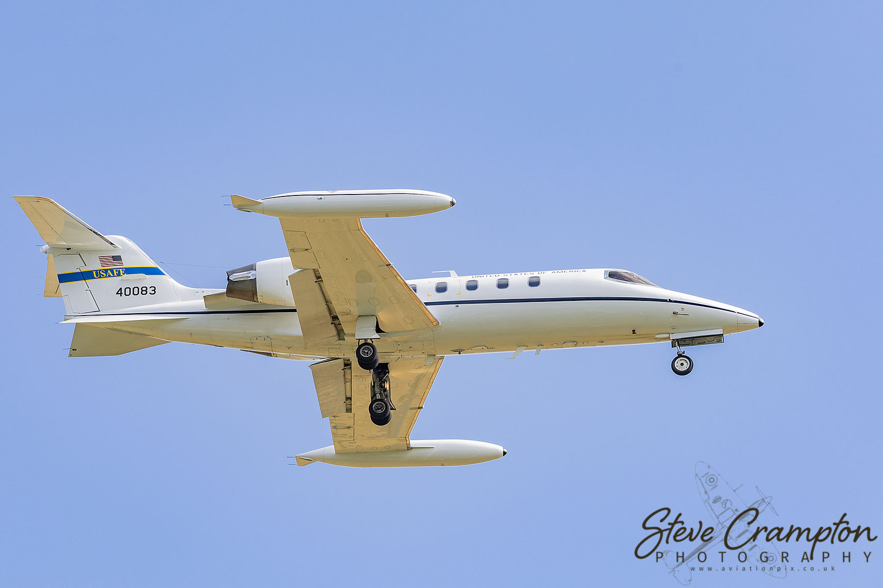 Gates Learjet C-21A, USAFE