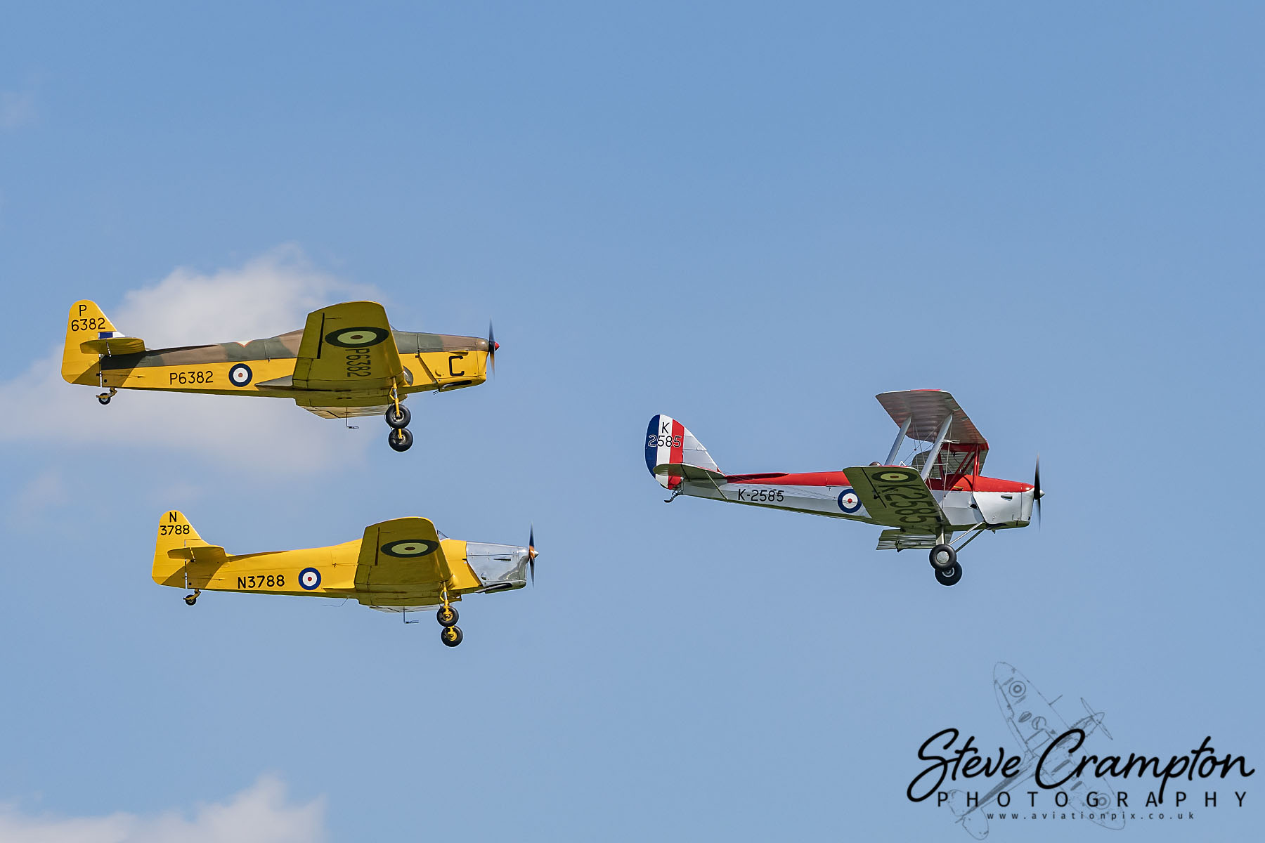 Miles Magisters and De Havilland Tiger Moth