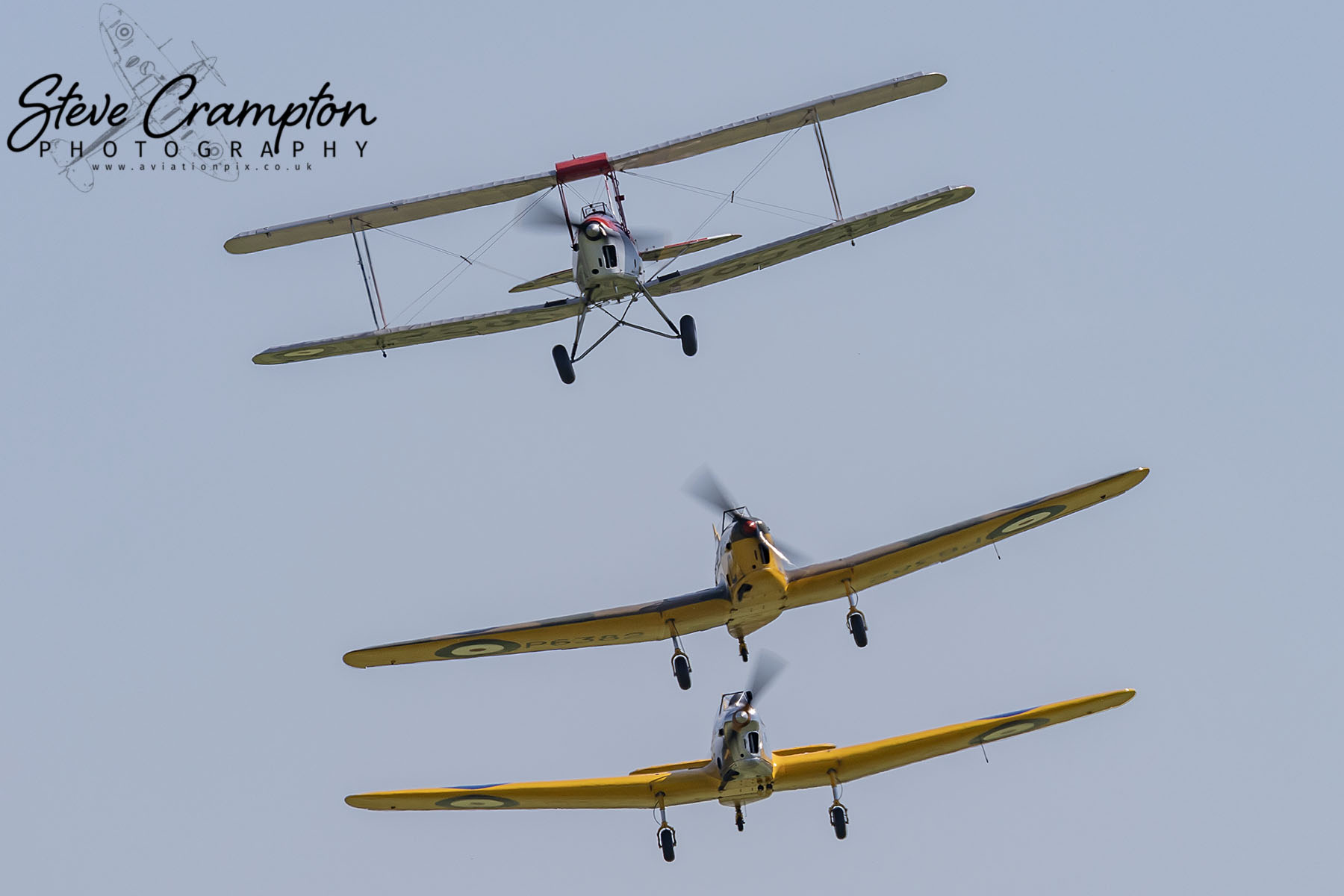 Miles Magisters and De Havilland Tiger Moth