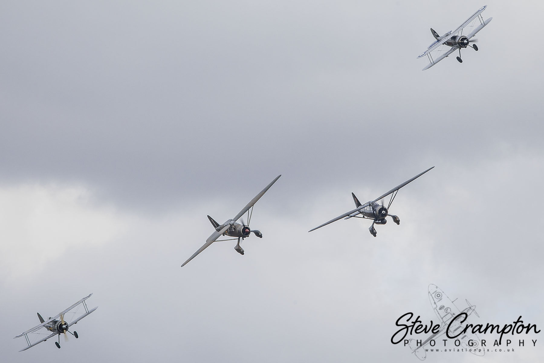 Westland Lysanders and Gloster Gladiators